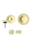 Set izliv, preliv in gumb SCHOCK 400055 White Gold