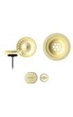 Set izliv, preliv in gumb SCHOCK 400061 White Gold