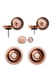 Set izliv, preliv in gumb SCHOCK 400063 Copper