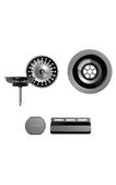 Set izliv, preliv in gumb SCHOCK 400069 Gunmetal