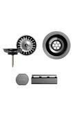 Set izliv, preliv in gumb SCHOCK 400077 Gunmetal
