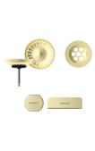 Set izliv, preliv in gumb SCHOCK 400079 White Gold