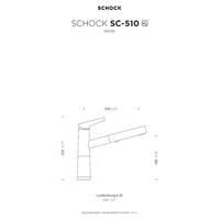 Kuhinjska armatura Schock SC-510 554120 Silverstone