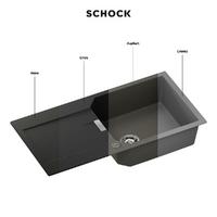 Pomivalno korito SCHOCK Manhattan D-100L Onyx