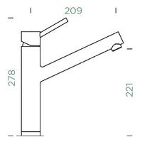 Kuhinjska armatura Schock ALTOS 529000 Puro