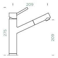 Kuhinjska armatura Schock ALTOS 529120 Puro