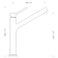 Kuhinjska armatura Schock DION 510000 Magma