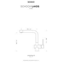 Kuhinjska armatura Schock LAIOS 517000 White Gold