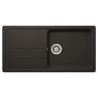 Set pomivalno korito SCHOCK Formhaus D-100LS Nero & armatura SCHOCK Prima 533127S Black