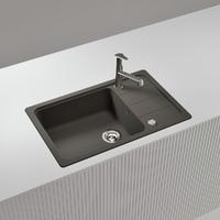 Pomivalno korito SCHOCK Formhaus D-100LS Asphalt