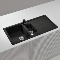 Pomivalno korito SCHOCK Formhaus D-150L Onyx