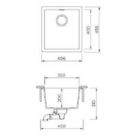 Pomivalno korito SCHOCK Kaia N-100S Puro