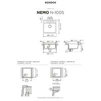 Pomivalno korito SCHOCK Nemo N-100S Croma