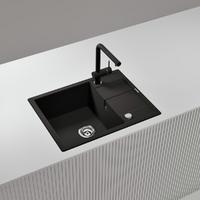 Pomivalno korito SCHOCK Ronda D-100L Nero