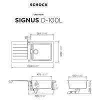 Pomivalno korito SCHOCK Signus D-100L Bronze