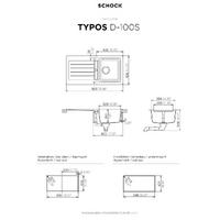 Pomivalno korito SCHOCK Typos D-100S Croma