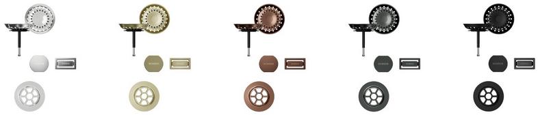 Barvni set izliv, preliv in gumb 1