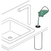 Dozirnik za milo SCHOCK SAMO L 629174 Chrom