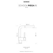 Kuhinjska armatura Schock PIEGA 547121 Puro