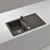 Pomivalno korito SCHOCK Formhaus D-100 Asphalt