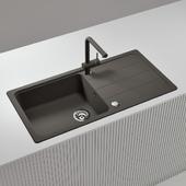 Pomivalno korito SCHOCK Formhaus D-100L Asphalt