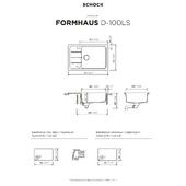 Pomivalno korito SCHOCK Formhaus D-100LS Nero