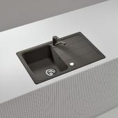 Pomivalno korito SCHOCK Formhaus D-100S Asphalt