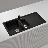Pomivalno korito SCHOCK Formhaus D-150L Nero