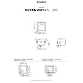 Pomivalno korito SCHOCK Greenwich N-100S Stone