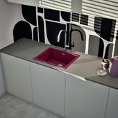 Pomivalno korito SCHOCK Kaia N-100L Berry