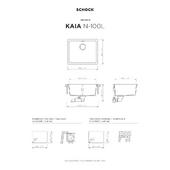 Pomivalno korito SCHOCK Kaia N-100L Magma