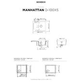 Pomivalno korito SCHOCK Manhattan D-100XS Nero