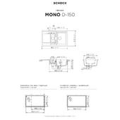 Pomivalno korito SCHOCK Mono D-150 Bronze