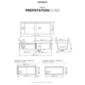 Pomivalno korito SCHOCK Prepstation D-150 Day