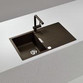 Pomivalno korito SCHOCK Signus D-100 FB Bronze