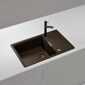 Pomivalno korito SCHOCK Tia D-100LS Bronze