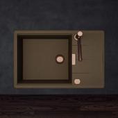 Pomivalno korito SCHOCK Tia D-100LS Bronze
