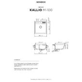 Pomivalno korito SCHOCK Kallio M-100 Night