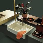 Set izliv, preliv in gumb SCHOCK 400053 EDM