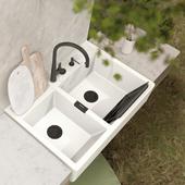Set izliv, preliv in gumb SCHOCK 400053 Puro